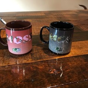 Mossy Oak mugs (he/she set)